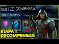 PRIMEIRA ETAPA CONCLUÍDA !!! | CEHEFE ROBIN | RAID SOLO NOITES SOMBRIAS | INJUSTICE 2 MOBILE