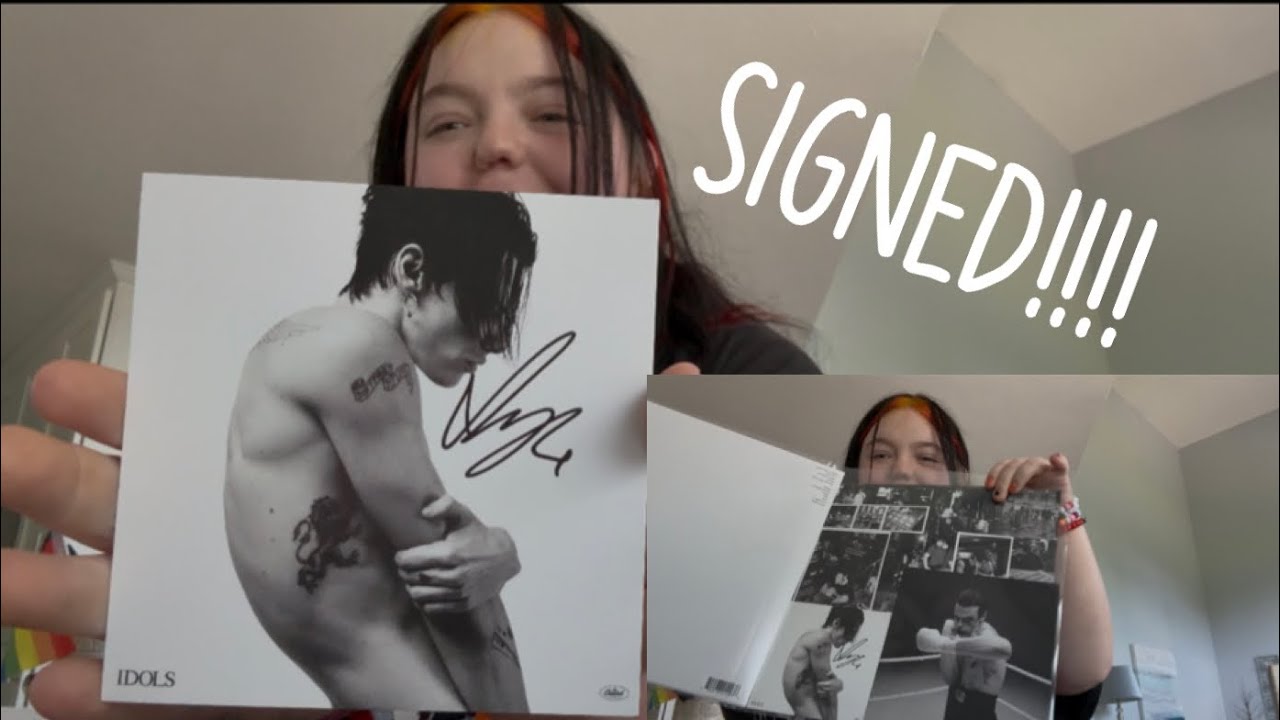 Unboxing a signed Idols vinyl by Yungblud !! YouTube