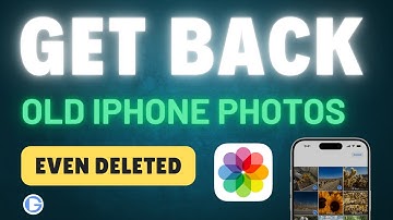 Get Back Old Photos on iPhone Even Deleted – iPhone Photo Recovery If Your Old Photos Disappeared