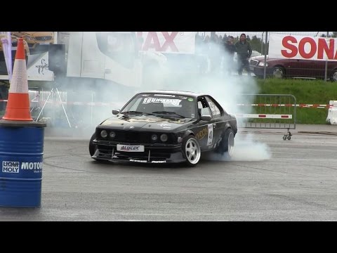 BMW 640RS Burnout