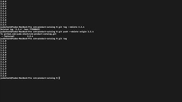 GIT remove tag (locally and remotely)