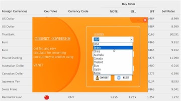 Currency Converter In Visual Basic.Net | VB.NET | C#