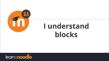 What are blocks? Modle 3.4