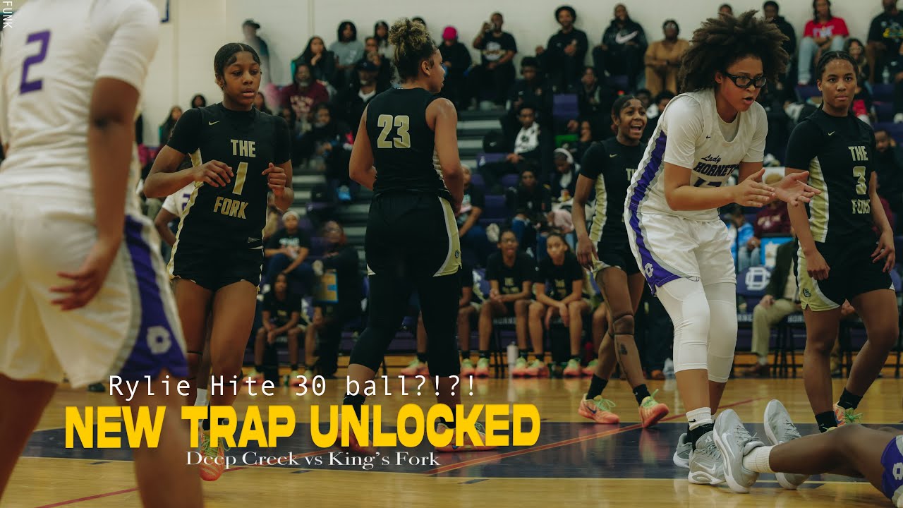 RYLIE HITE GOES OFF FOR 32 POINTS IN TOP 10 MATCHUP VS DEEP CREEK | KING'S FORK VS DEEP CREEK GIRLS