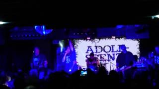 Adolescents - No Way + Escape From Planet Fuck - Paris - 02/08/2016