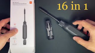 Xiaomi Mi 16 en 1 Ratchet Screwdriver - 8 puntas dobles