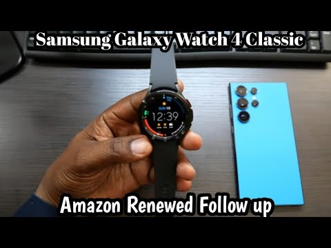Amazon Renewed Samsung Galaxy Watch 4 Classic Follow-up (2024)