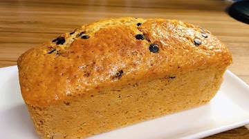 Bánh Bông Lan Chuối Nước Cốt Dừa Nướng