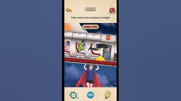 Nightmare Puzzle: The Unknown - Level 70 - Help reduce the airplane’s weight.