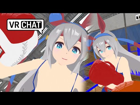 See the finish punch?💥 VRchat POV BOXING
