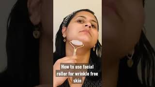 How to use the facial roller n what kind of facial roller to use watch my channel for skin care tips