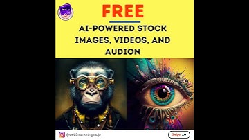 Free AI powered stock images and videos #blockchain #crypto #web3marketing #web3mojo