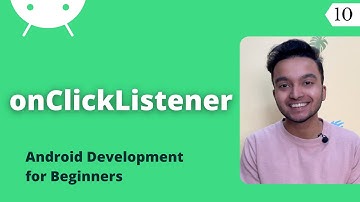 Changing the Text| onClickListener | Android Development Tutorial for Beginners 2023 #10