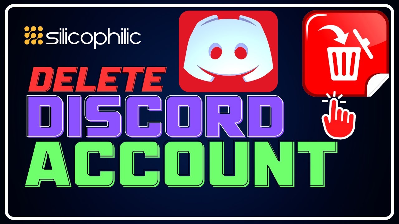 How to DELETE Your Discord Account PERMANENTLY [PC & Mobile] - YouTube