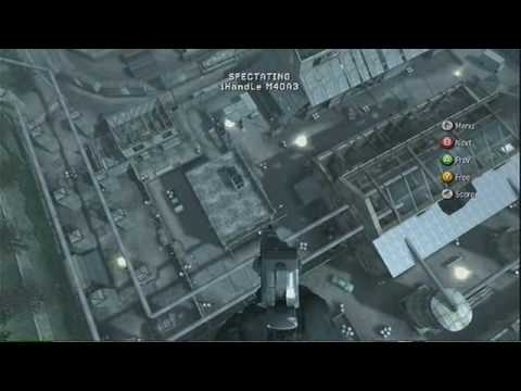 COD4 Glitches - Out of Pipeline *With JUMP-Elevator*