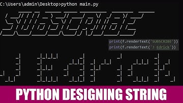 Python  String Designing (50+ Art Fonts)