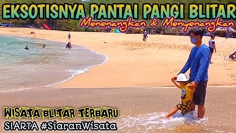 SERU !!! Bermain Air Di Pantai Pangi Blitar #pangiterbaru #wisatablitar