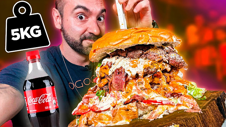 *5KG* ROOT BURGER!! [Street food] 🍔