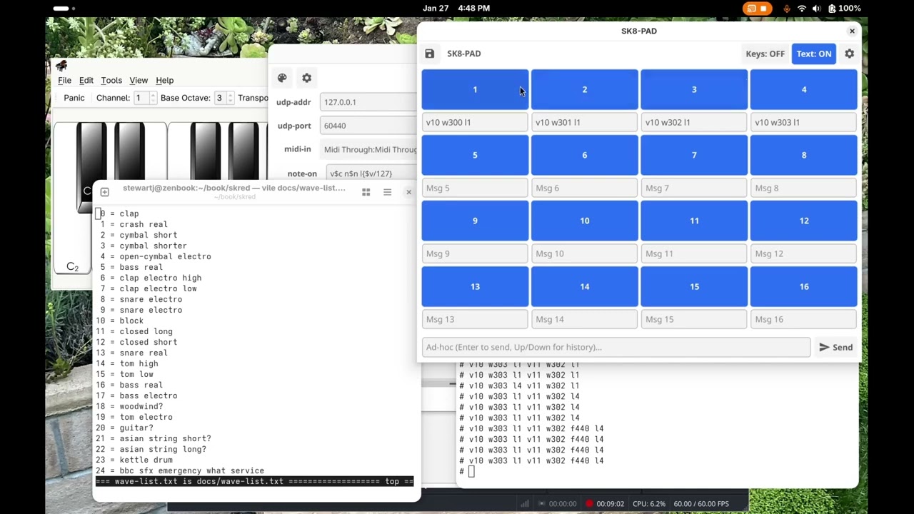 Exploring Macros and Wavetables and MIDI-bridging in my 