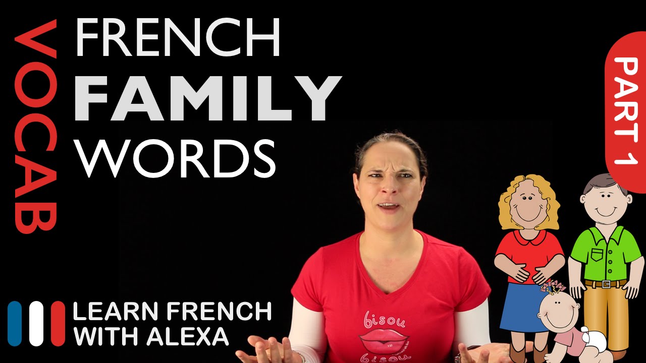 Learn Family Words in French Part 1