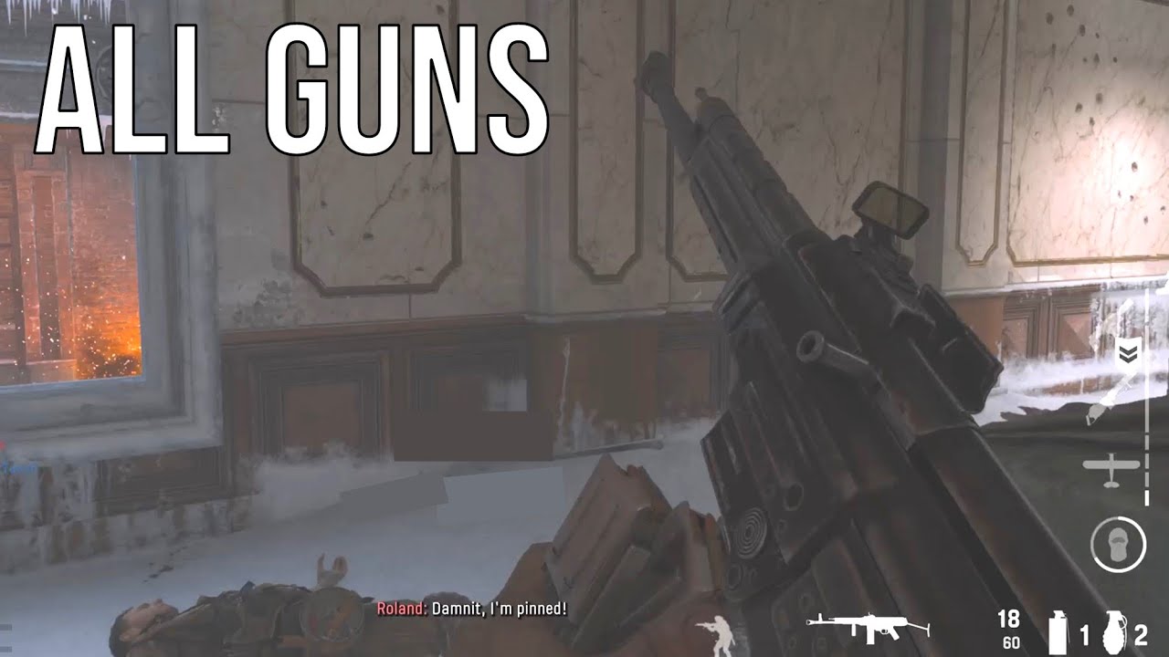 All Weapons in Call of Duty Vanguard (Shooting & Reload Animations)