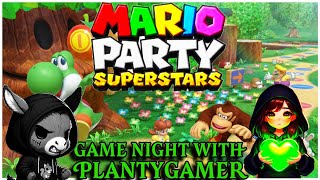 Game Night With @PlantyGamer !!! Lets Play Some Mario Party SuperStars!!!