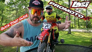 Losi Promoto MX Quick Start Guide!