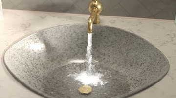 Blender FLIP Fluids APIC fluid simulation & wetmap