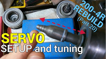 200-4r Rebuild (part 20) – Servo Setup and Tuning ▶ Learn to Adjust it the Right Way!! 😛