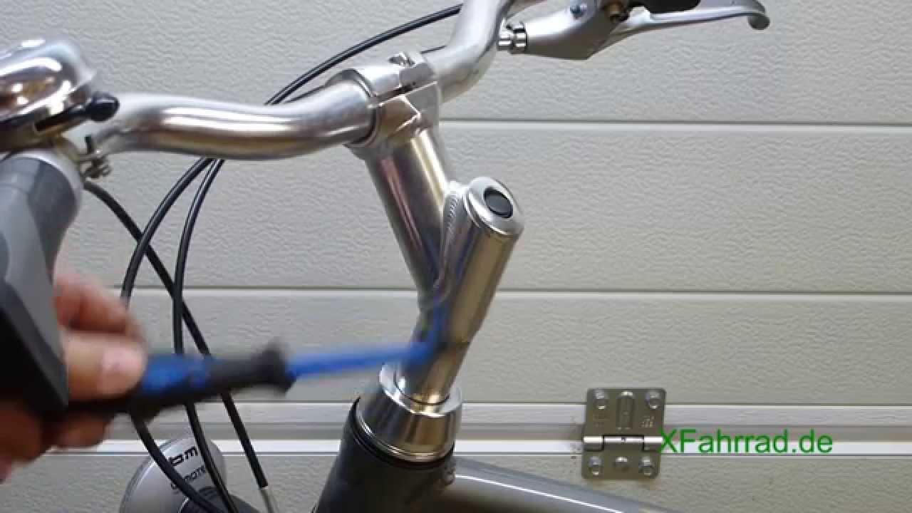 fahrrad lenker höhe verstellen anleitung ghost