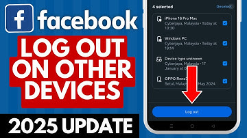 How to LOG OUT Facebook in Other Devices (2025 UPDATE)