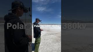 X8 cinematic FPV drone mounted with Polar XC5000 380KV motor