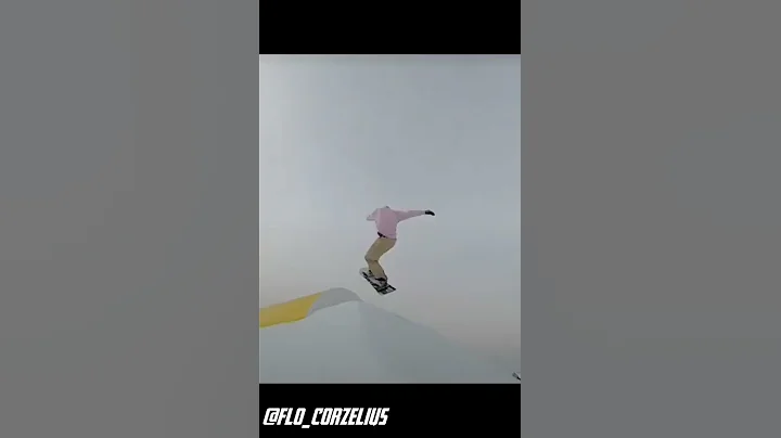 Super snowboarding trick