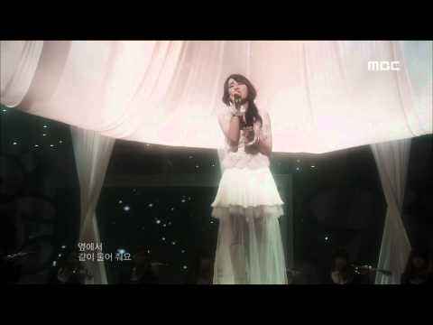 Youn-ha - Broke up today, 윤하 - 오늘 헤어졌어요, Music Core 20091219