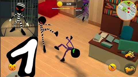 stickman 3d escape jailbreak challenge Part 1 gameplay walkthrough Android Ios