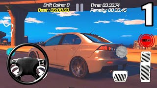 Driving Mitsubishi Lancer 2022 - Money MOD apk -  Ultimate car Driving simulator - Gameplay screenshot 1