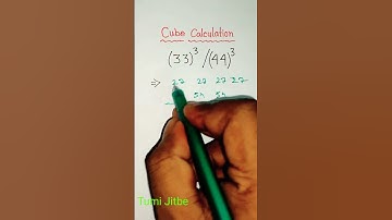 Cube of Same Two Digit Number| Cube of Any Number | #shorts