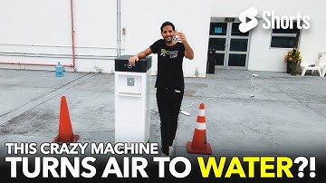 This Crazy Machine Turns Air To Water?! #128