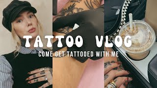 TATTOO VLOG | Come get a tattoo with me