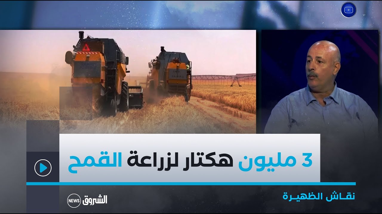 نقاش الظهيرة| إنطلاق حملة الحرث و البذر.. تخصيص أكثر من 3 مليون هكتار لزراعة القمح