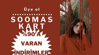 Soomaskart'a üye ol %90'a varan indirimleri yakala #soomaskartcomtr #soomassistem #indirim #marka 