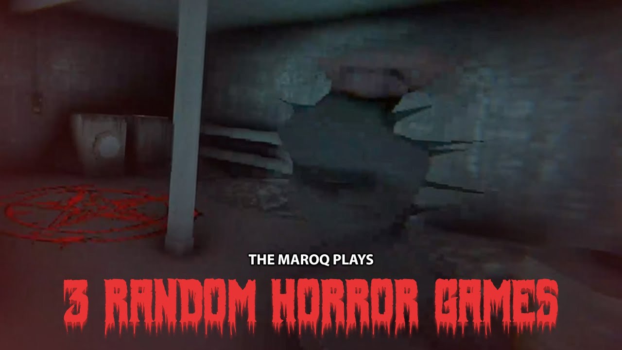 Random Horror RUN AWAY FROM THIS WEIRD CREATURE! | The Maroq Plays 3 Random Horror ...