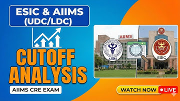 With Correct Data| AIIMS LDC/UDC Cut-Off 2024 | ESIC vs AIIMS Seat Analysis |  NOC Rules Explained
