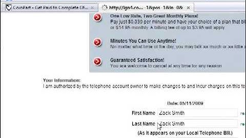 Using AutoFill to complete offers on  CoinPart