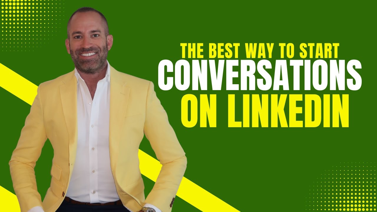How to Start Conversations on LinkedIn - YouTube