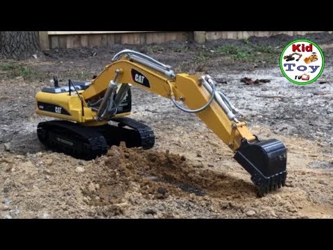 huina rc excavator hydraulic