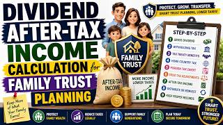 Dividend After-Tax Income Calculation for Family Trust Planning
