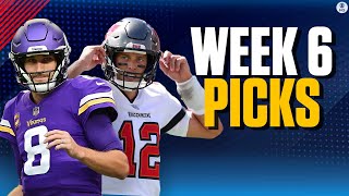 NFL Week 6 Picks [Buccaneers at Steelers, Vikings at Dolphins] | CBS Sports HQ