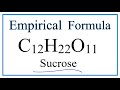 Understanding Sucrose Formulas and Structures