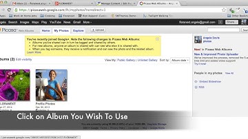 Floranext: Picasa Slideshow Tutorial